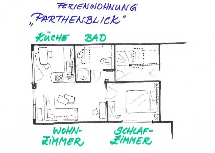 Дом отдыха Partheblick Taucha